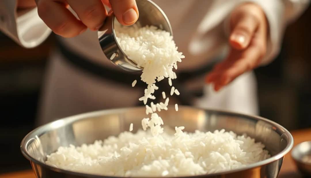 Ile octu do sushi? Proporcje, które zapewnią idealny smak ryżu